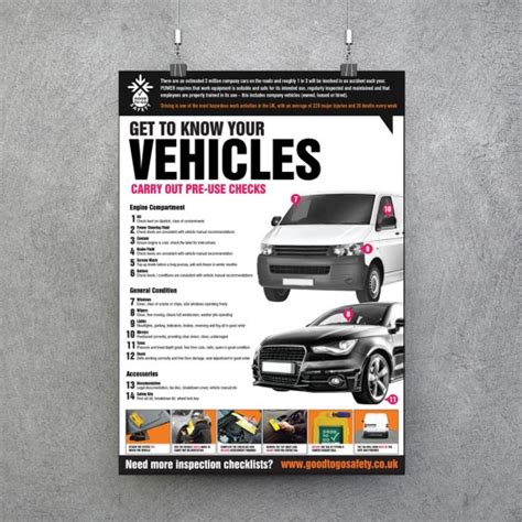 Vehicle Car Van Poster Visual Inspection Checklist Hot Sex Picture