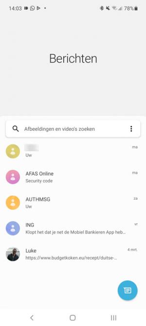 Standaard Android Berichten App Gaat Er Anders Uitzien Op Samsungs