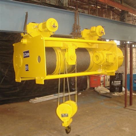 Electric Hoist For Industrial Capacity 5 Ton At Best Price In Palghar
