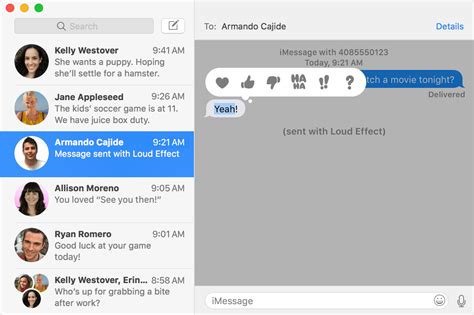 Maybe you would like to learn more about one of these? Use Messages with your Mac - Apple Support