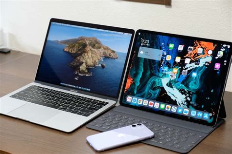 Ipad pro3の機能を絞った廉価版といったところ。ipad6より値段は高いものの、airならではの軽さ・薄さを備 ipad air3に比べて大幅に改良された。 液晶サイズ＆画質・カメラ性能・cpu性能がアップ。 MacBookとiPad Proどっち買う？できる作業・サイズの違い ...