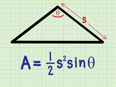 What Is The Formula Used To Find The Area Of An Isosceles Triangle