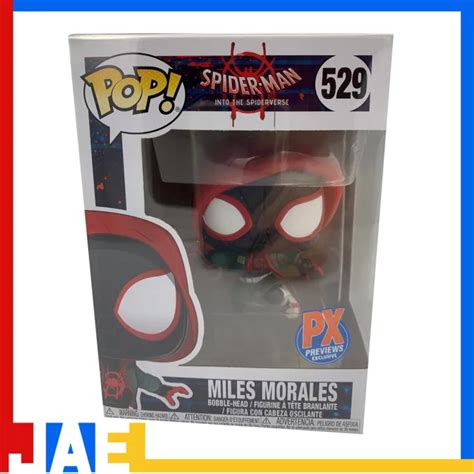 Funko Pop Spider Man Miles Morales 529 Px Previews Exclusive New In