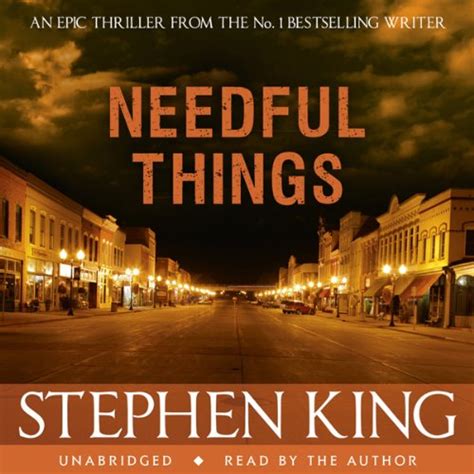 Needful Things Audio Download Stephen King Stephen King Hodder