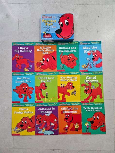 Children Books Clifford The Big Red Dog Phonics Fun Hobbies And Toys