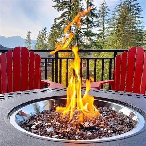 This golden flame pyramid patio heater with a quartz tube got some great customer ratings | read our in depth review to see if they are right about this. 1/4" Copper Reflective Fire Glass | Fire glass, Glass, Fire
