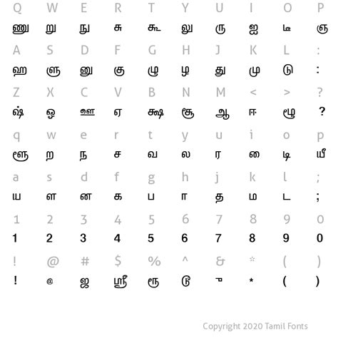 Vanavil Avvaiyar Tamil Font Keyboard Loptevip