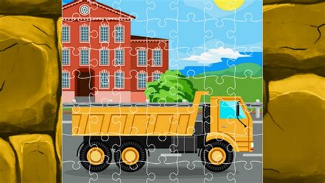 Dumper Trucks Jigsaw 🕹️ Play Dumper Trucks Jigsaw Online On Gamepix