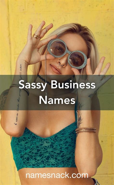 Sassy Business Names Noms De Boutiques Générateur De Nom Boutique