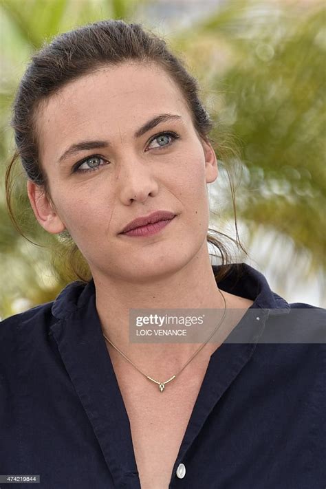 Swiss Actress Aomi Muyock Poses During A Photocall For The Film Foto