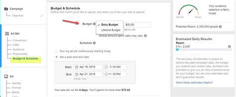 Facebook Advertising Tips How To Set Your Facebook Ads Budget