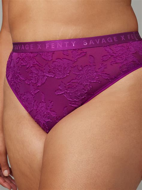 Charmed Prince High-Leg Bikini Panty in Purple | SAVAGE X FENTY
