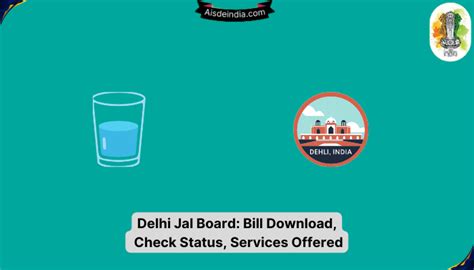 Delhi Jal Board Water Bill Download Access And Manage Your Bills