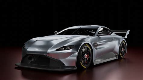 Artstation Aston Martin Vantage V8 Supercar Concept