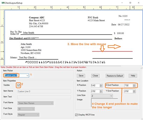 Ezcheckprinting Software How To Print A Check With Two Signature Lines