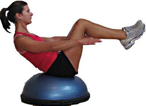 Bosu Ball Total Body Workout In 17 Challenging Moves V Sit