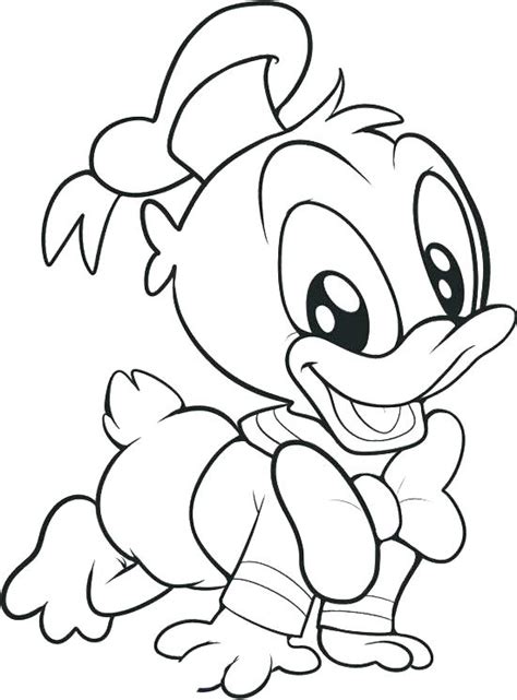 Baby Daffy Duck Coloring Pages At Getdrawings Free Download