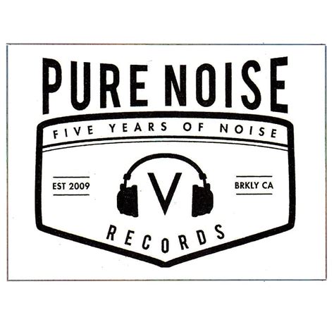 Pure Noise Records Ltd New Rare Record Label Sticker The Reverb