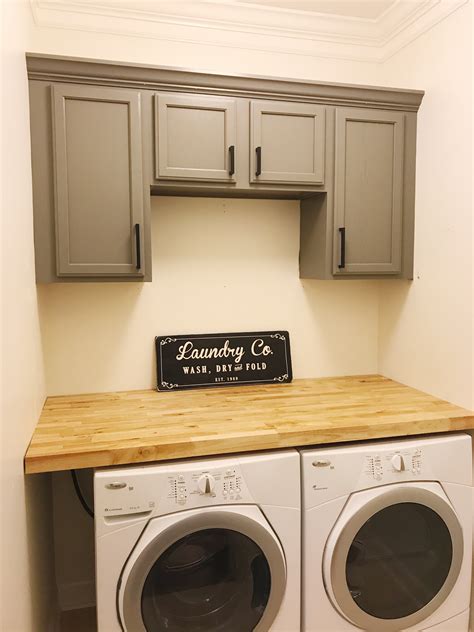 The laundry alternative is committed to delivering products that make life (and washing laundry) easier. Farmhouse Laundry Room Installing Countertop and Cabinets ...