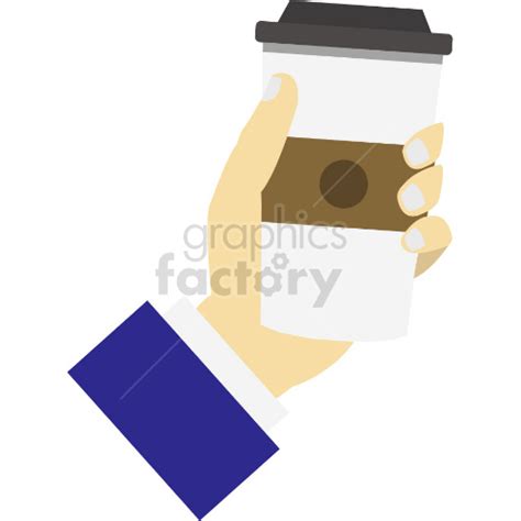 Coffee To Go Vector Clipart 418082 At Graphics Factory