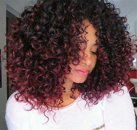 I Love Her Ends Colored Curly Hair Curly Hair Styles Dyed Curly Hair