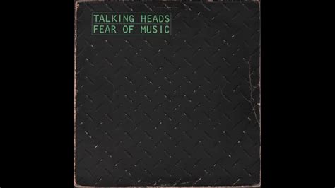 Cities — Talking Heads Fear Of Music 1979 Vinyl Lp A4 Youtube