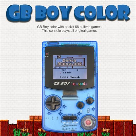 2018 New Gb Boy Colour Color Handheld Game Player 27 Portable Classic