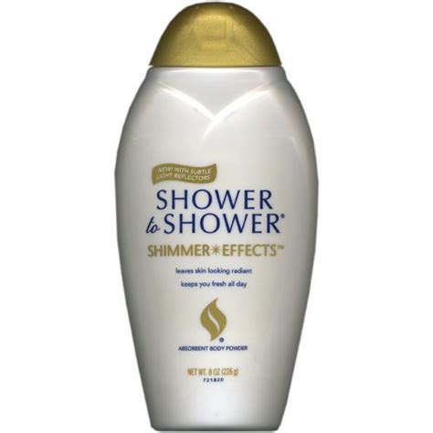Amazon Shower To Shower Shimmer Effects Body Powder Oz Beauty