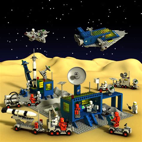 Lego Classic Space Scene 1 By Zpaolo On Deviantart