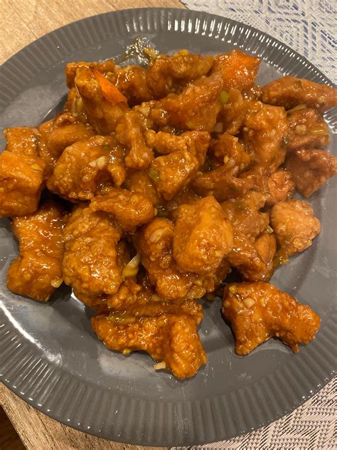 The Best Chinese Orange Chicken - [Recipe Here](https://www.seriouseats 