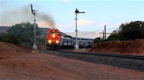 Bnsf Gp40 2 3003 Leads Amtraks Southwest Chief 9813 Youtube