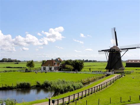 Friesland Landscape In The Netherlands Image Free Stock Photo