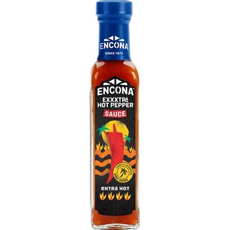Encona Exxxtra Hot Pepper Sauce 142 Ml The Candy Store