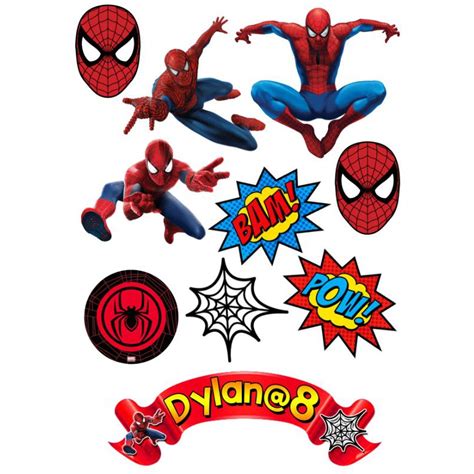 Spiderman Cake Toppers Style 3 Shopee Philippines