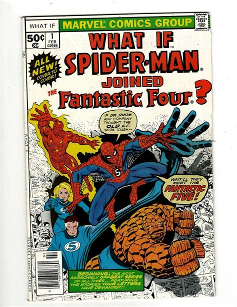 What If 1 Fn Marvel Comic Book Spider Man Fantastic Four Avengers