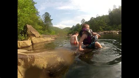 Blue Hole Ocoee Showing Elkin Etc The Tilted Rock Tunnel And Then