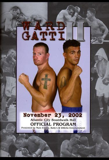 Arturo Gatti Vs Micky Ward 2nd Meeting Boxrec