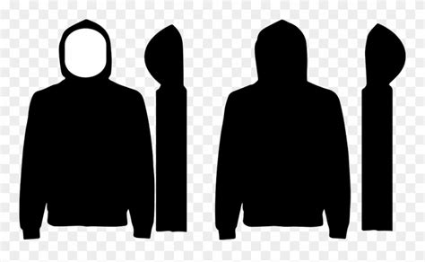 Collection Of Black High Quality Free Black Hoodie Template Front