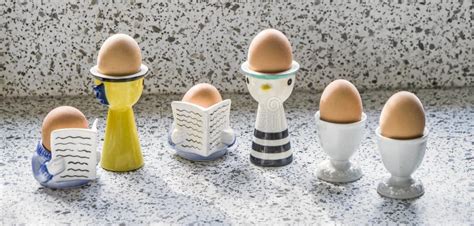 Boiled Eggs In Egg Cups Stock Image Image Of Together 48000291