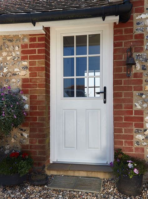 Back to back houses were simple workers houses that, to save space and cost, were built in victorian times and earlier. White GRP composite back door | Cottage front doors, Grp ...