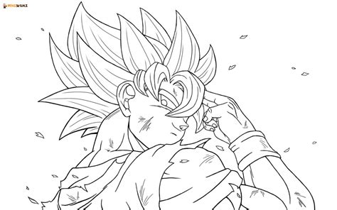 Cool Goku Ultra Instinct Coloring Pages Mewarnai Islami My Xxx Hot Girl