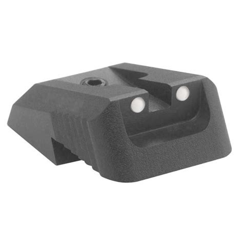 Kensight Dfs 1911 Sights Fixed Rear Combat Sight Artic White Dot