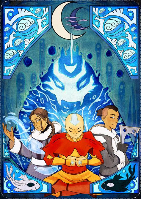 Avatar Aang Book 1 Water By Liprikon On Deviantart