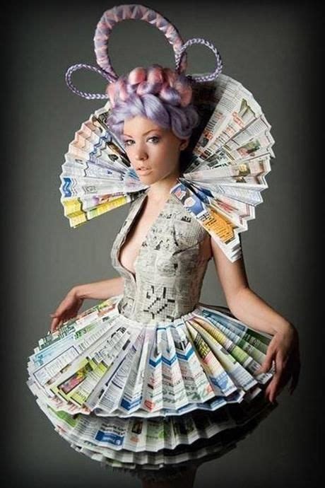 20 Espectaculares Vestidos Hechos Con Libros Paper Fashion Fashion Art