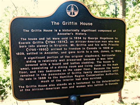 Dundas Valley Outdoors The Griffin House History In The Valley