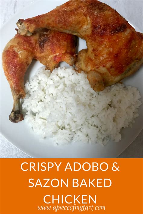 Be sure you store the spice blend in some type of air tight container. Crispy Adobo & Sazon Baked Chicken | Baked chicken, Baked ...