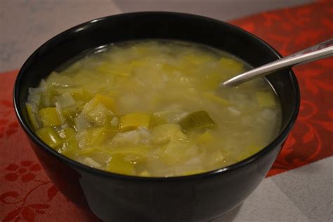 Soupe poireaux pommes de terre