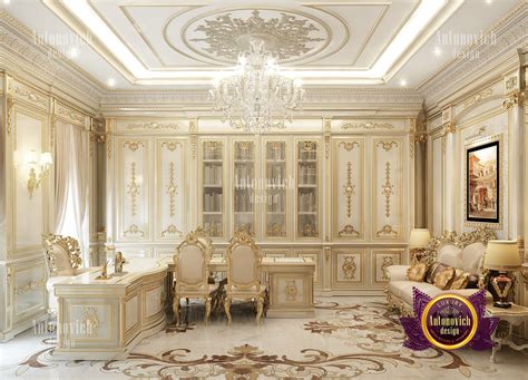 Royal Classic Office Interior Luxury Interior Design