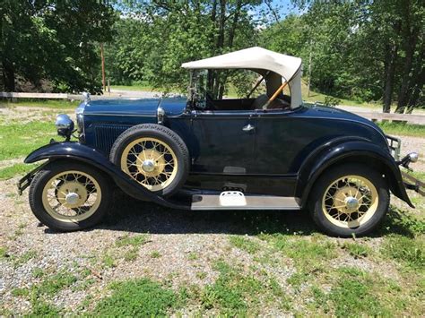1931 Ford Model A Deluxe Roadster For Sale Cc 1005035