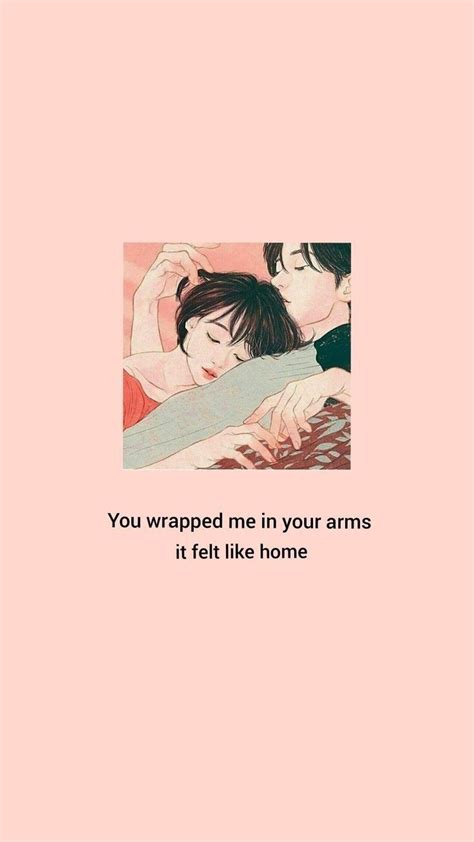 Beautiful Love Quotes Wallpaper Aesthetic Anime Girl